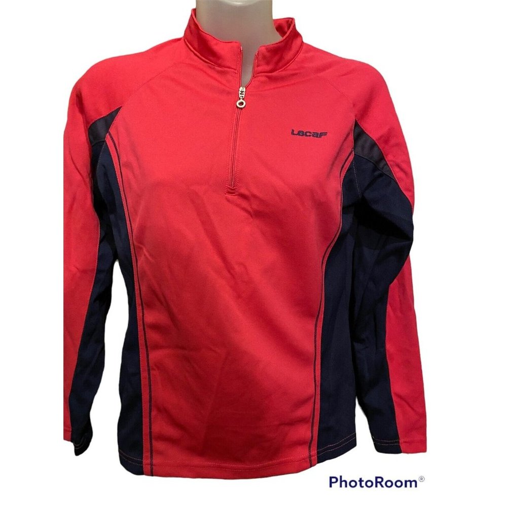 Lecaf Sports -90 Sporty Full Zip Jacket Hot Pink